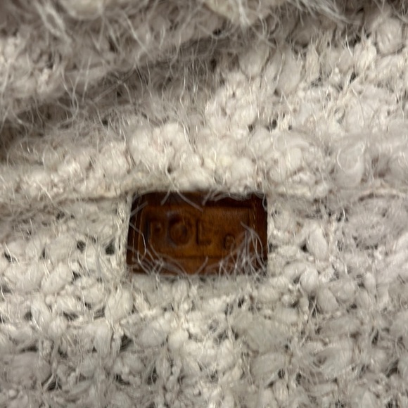 POL Cozy Cream Hooded Sweater - Picture 2 of 2